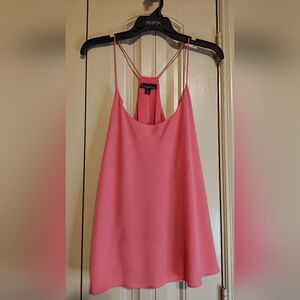 Signature Studio Coral Tank Top Chic Workwear Size Large